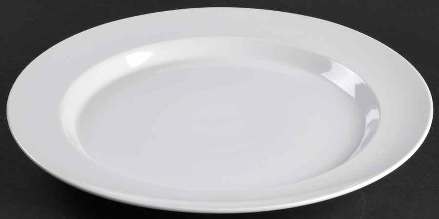 Bottelet White 13" Chop Plate (Round Platter) by Dansk-1