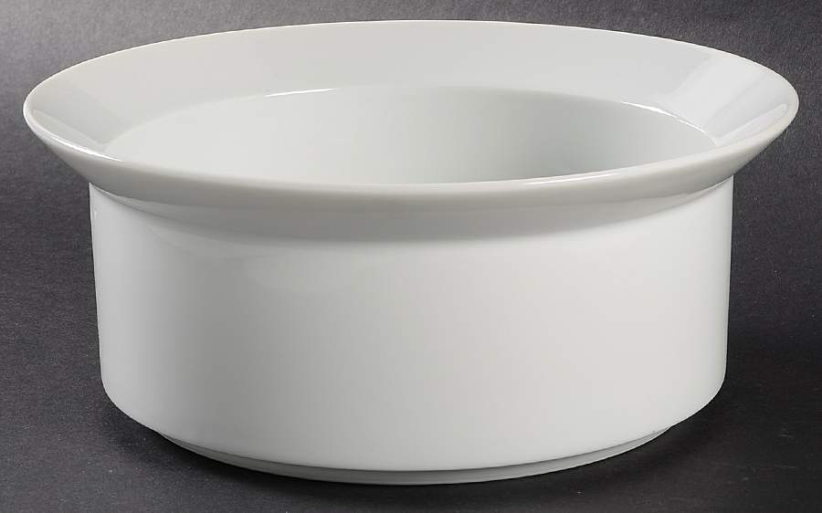 Bottelet White 8" Round Vegetable Bowl by Dansk-1