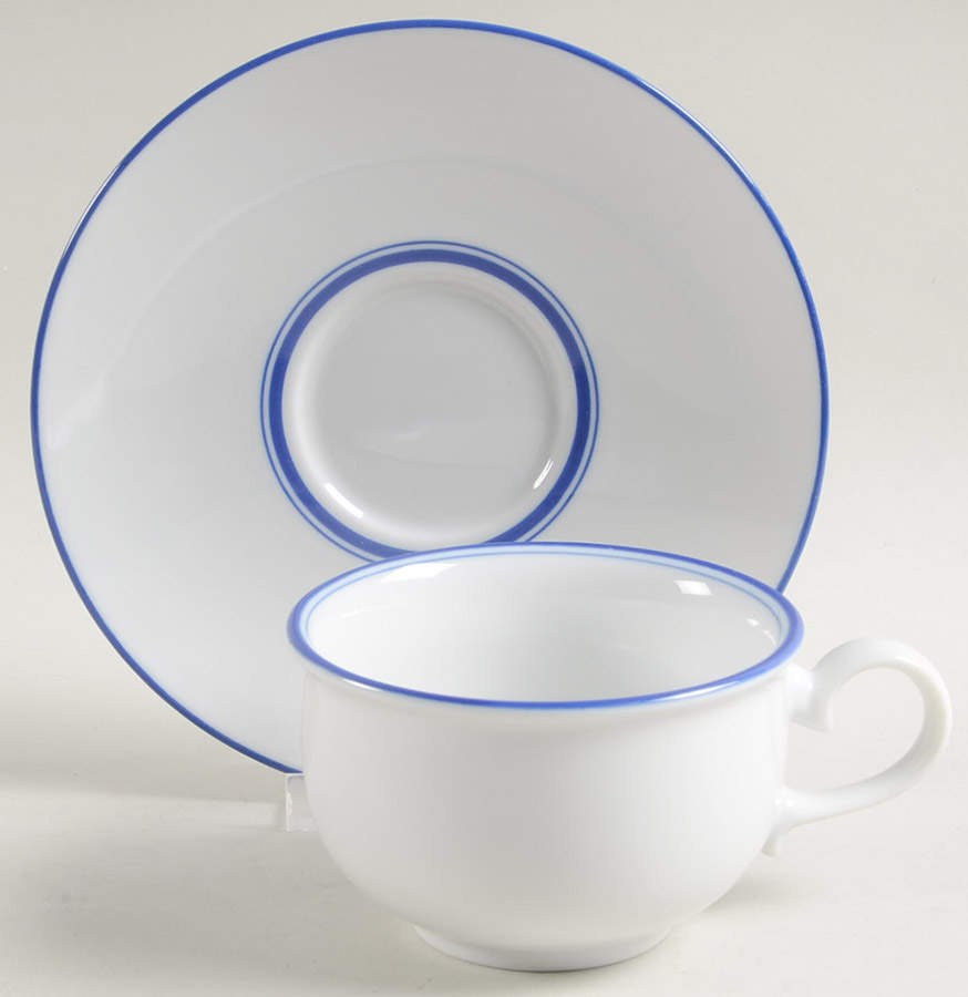 Brasserie Flat Cup & Saucer Set by Dansk-1