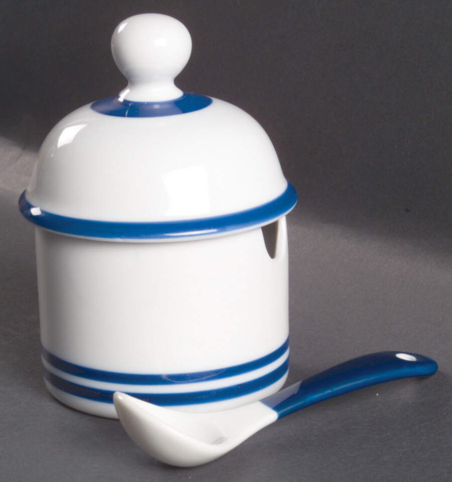 Brasserie Jam/Jelly & Lid W/Spoon by Dansk-1