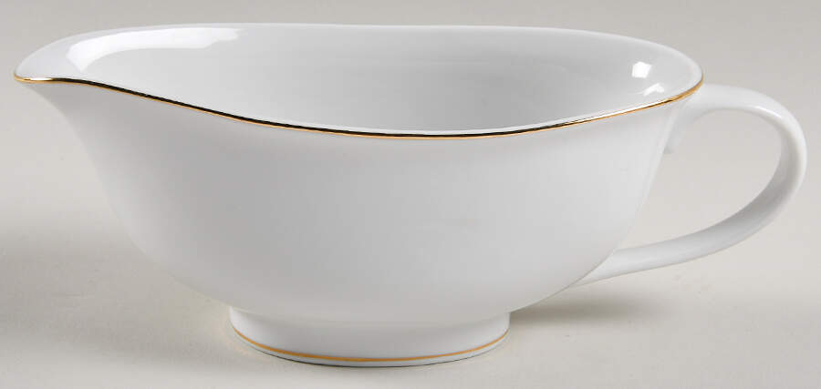 Brocade Gold Gravy Boat by Dansk-1