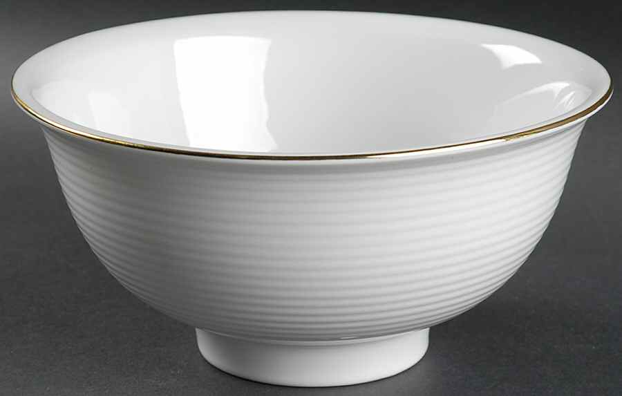 Brocade Gold 8" Round Vegetable Bowl by Dansk-1