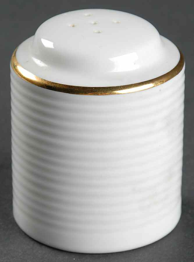Brocade Gold Pepper Shaker by Dansk-1