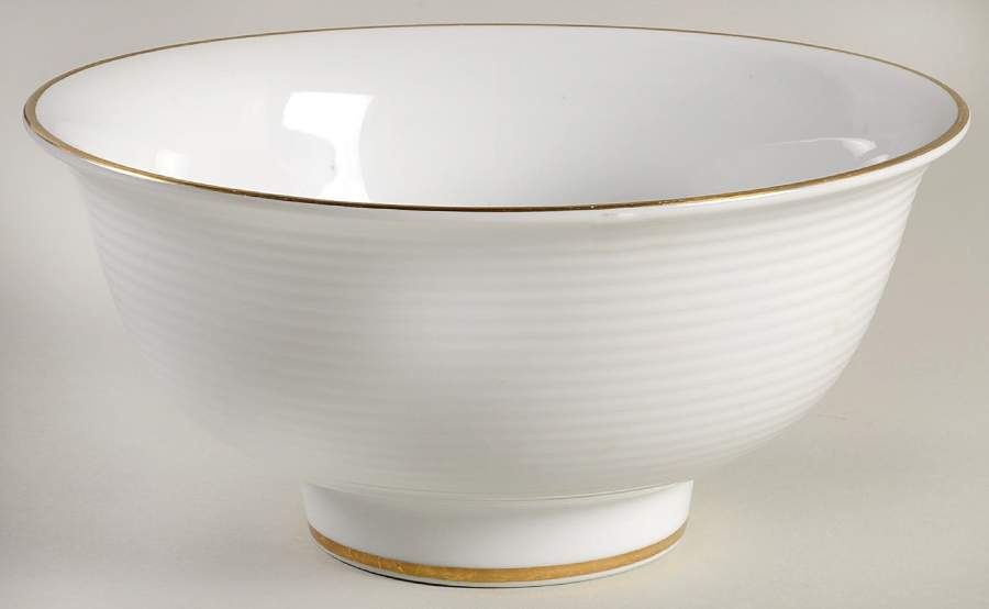 Brocade Gold 8" Round Vegetable Bowl by Dansk-1