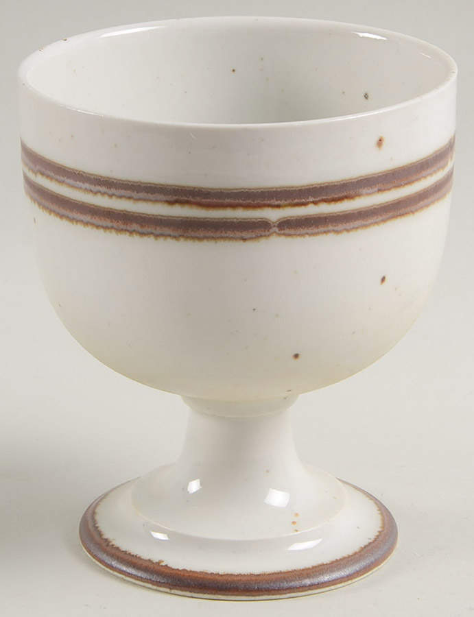 Brown Mist China Goblet by Dansk-1