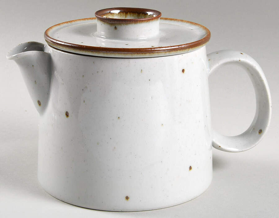 Brown Mist Teapot & Lid by Dansk-1