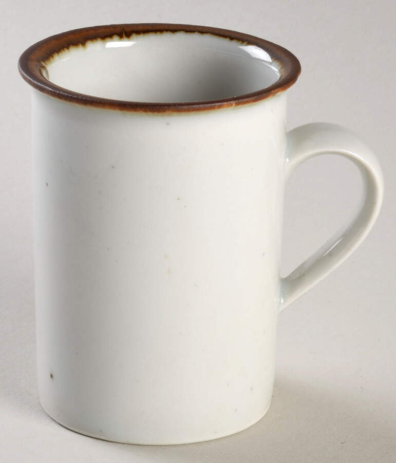 Brown Mist Flat Demitasse Cup by Dansk-1