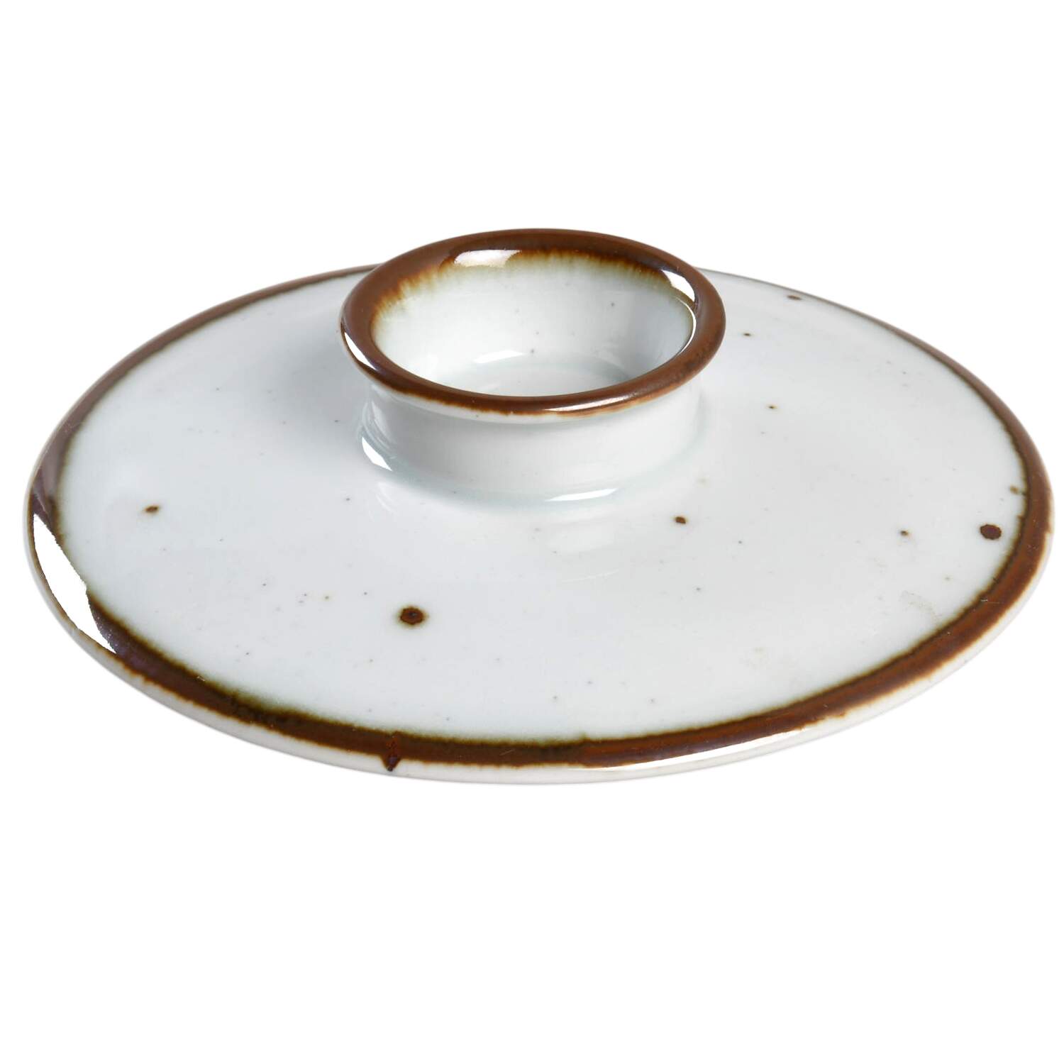 Brown Mist Lid for Sugar Bowl by Dansk-1