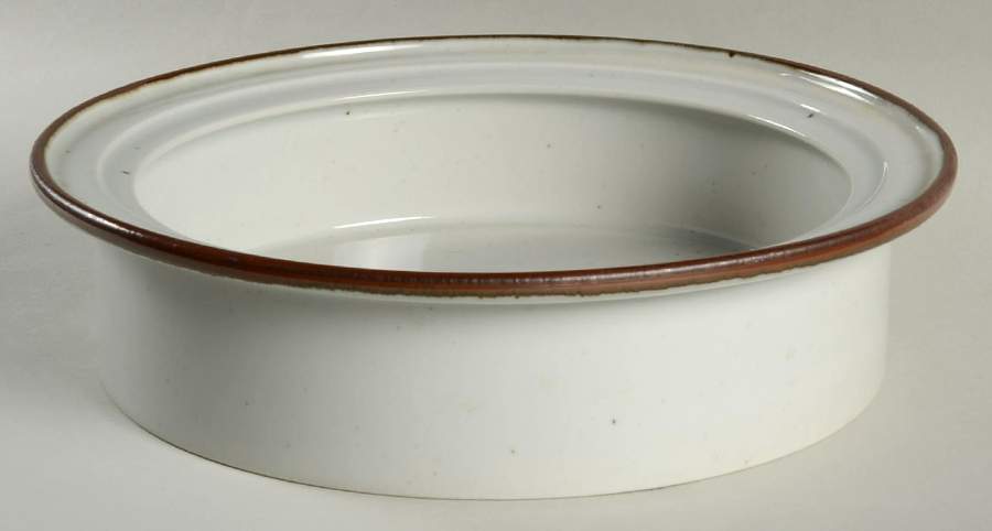 Brown Mist 2 Qt Round Covered Casserole No Lid by Dansk-1