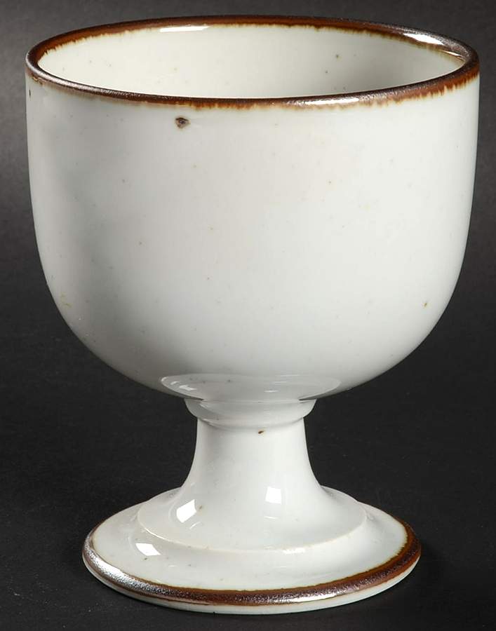 Brown Mist China Goblet by Dansk-1