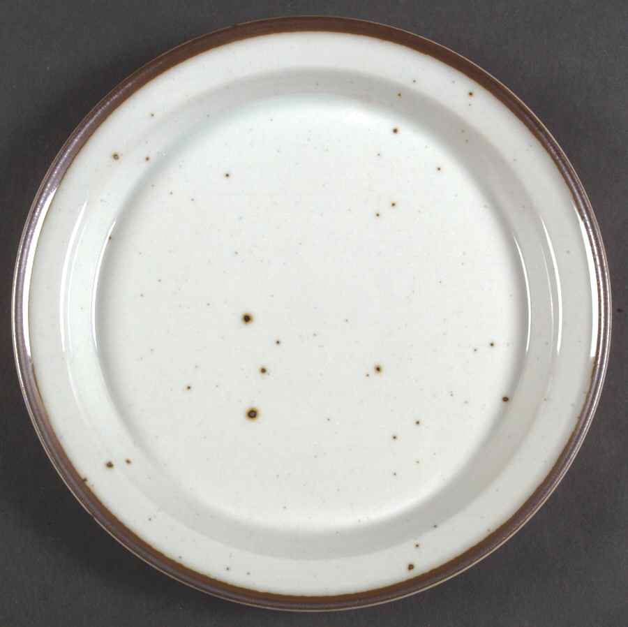 Brown Mist Salad Plate by Dansk-1