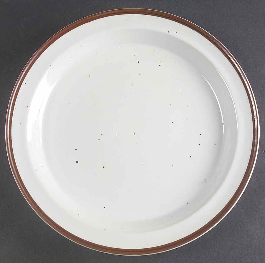 Brown Mist 12" Chop Plate (Round Platter) by Dansk-1