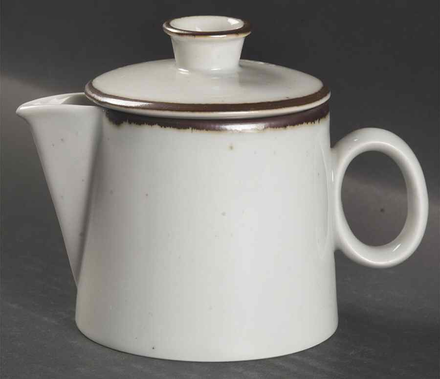 Brown Mist Creamer & Lid by Dansk-1