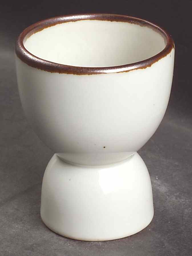 Brown Mist Double Egg Cup by Dansk-1