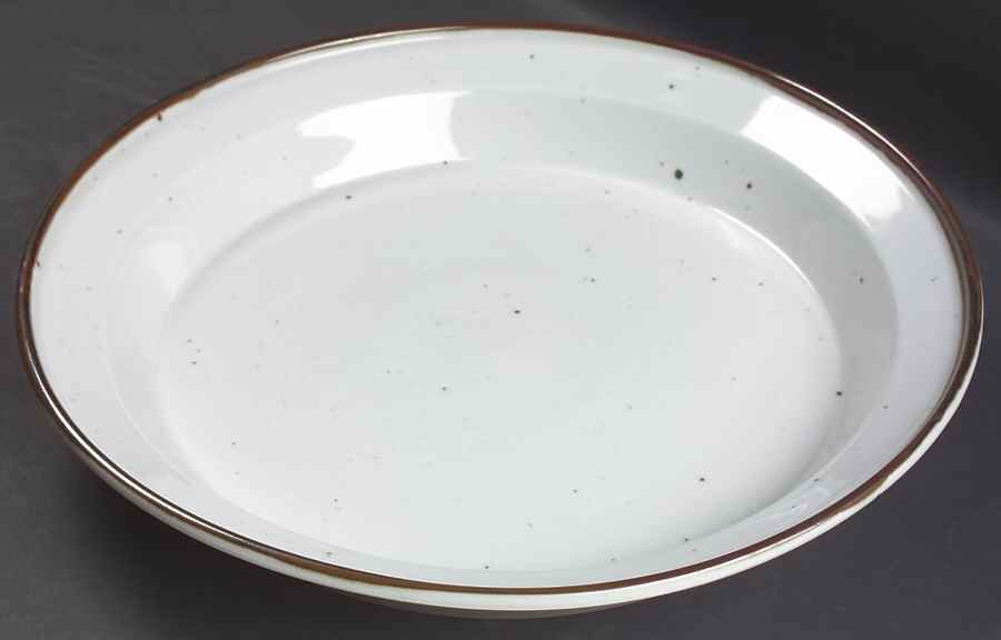 Brown Mist 11" Deep Round Platter by Dansk-1