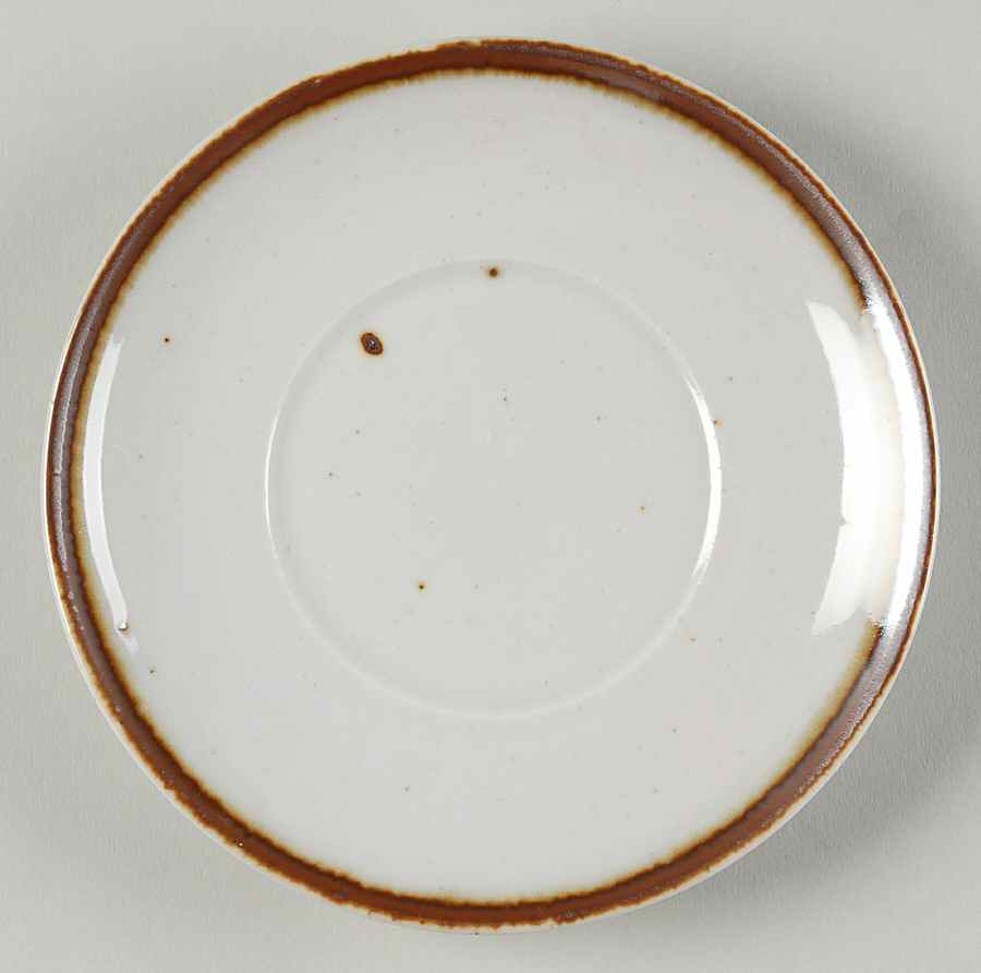 Brown Mist Saucer for Flat Cup by Dansk-1