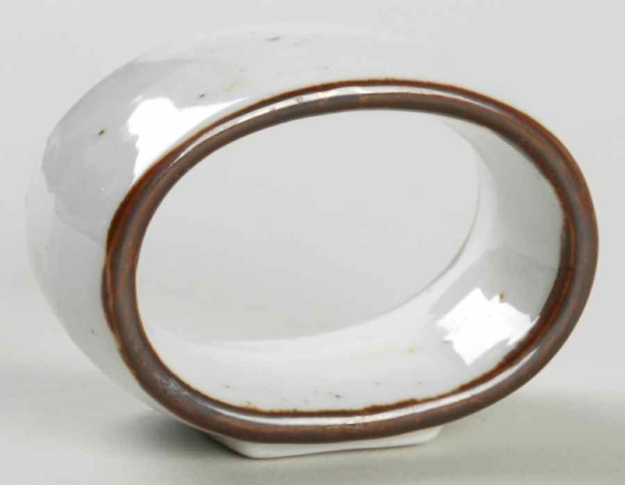 Brown Mist Napkin Ring by Dansk-1