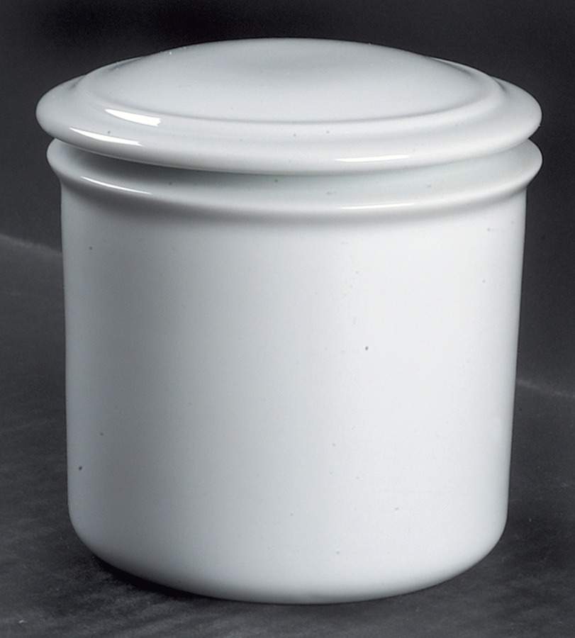 Cafe Blanc (Rim) Sugar Bowl & Lid by Dansk-1
