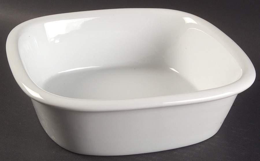 Cafe Blanc (Rim) 9" Square Baker by Dansk-1