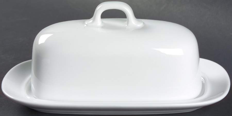 Cafe Blanc (Rim) 1/4 Lb Covered Butter by Dansk-1