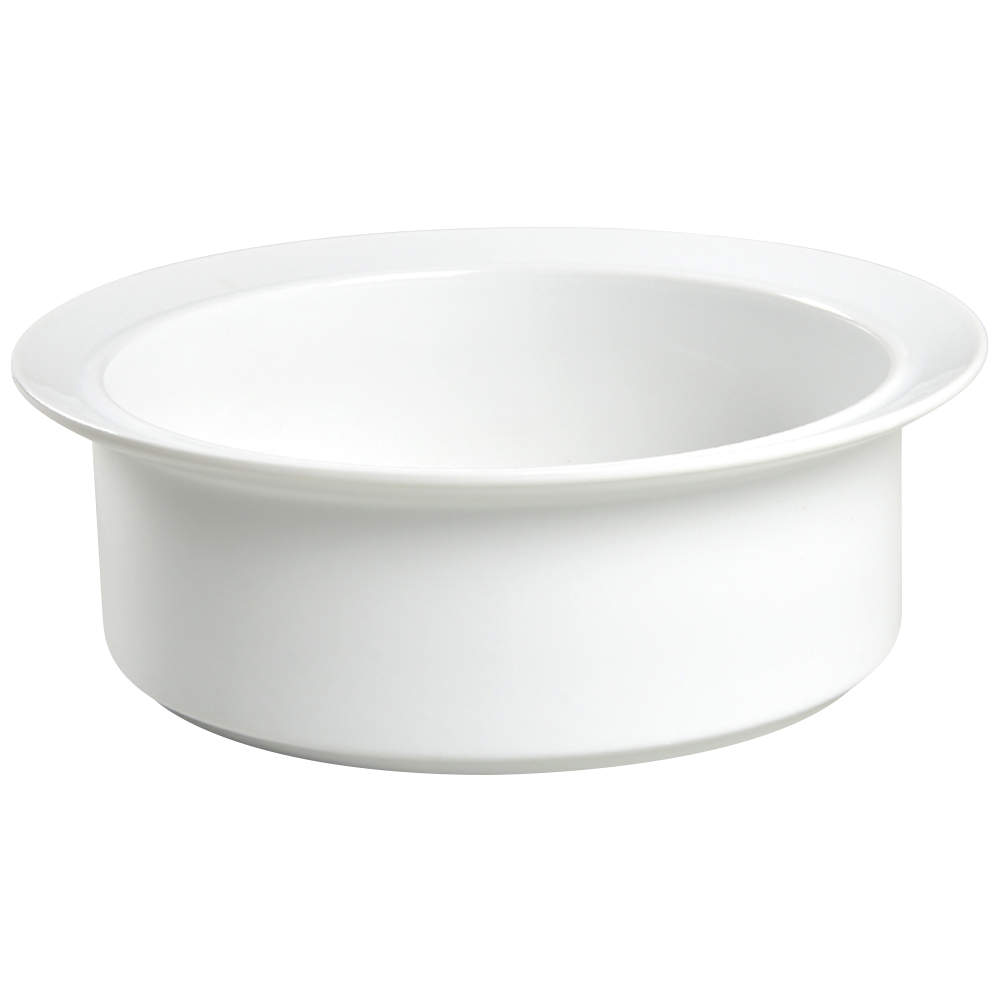 Cafe Blanc (Rim) 9" Round Vegetable Bowl by Dansk-1