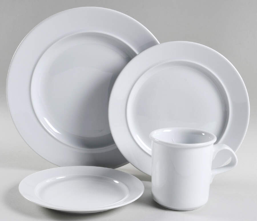 Cafe Blanc (Rim) 32 Piece Estate Set by Dansk-1
