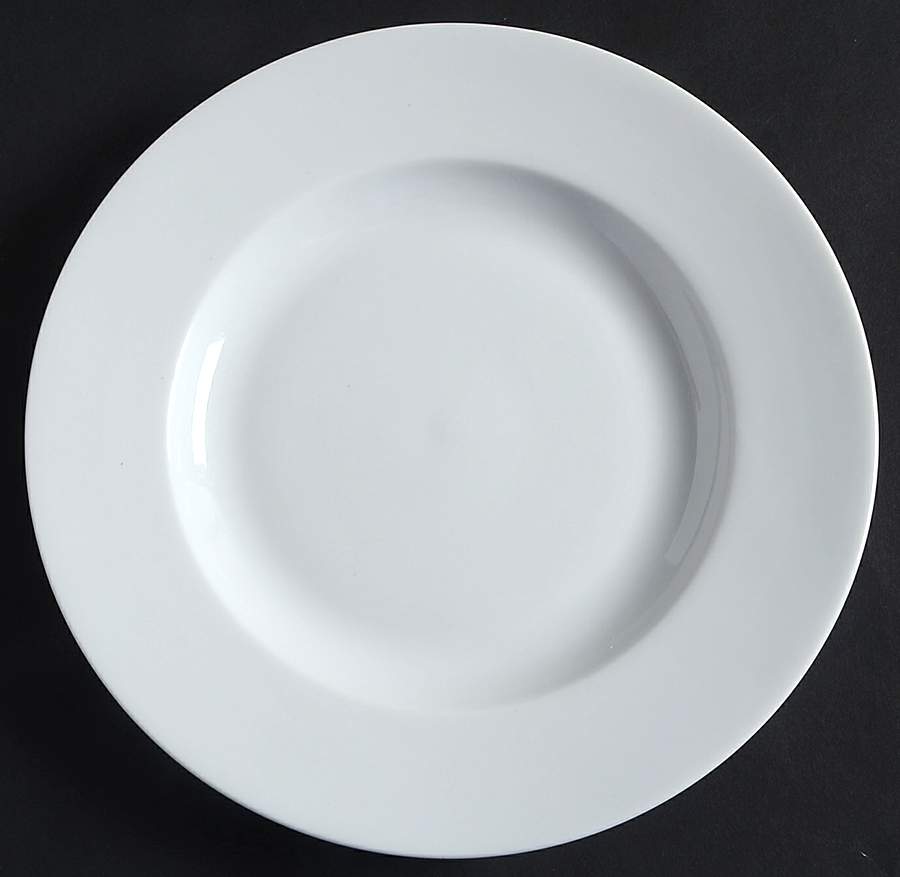 Cafe Blanc (Rim) Salad Plate by Dansk-1