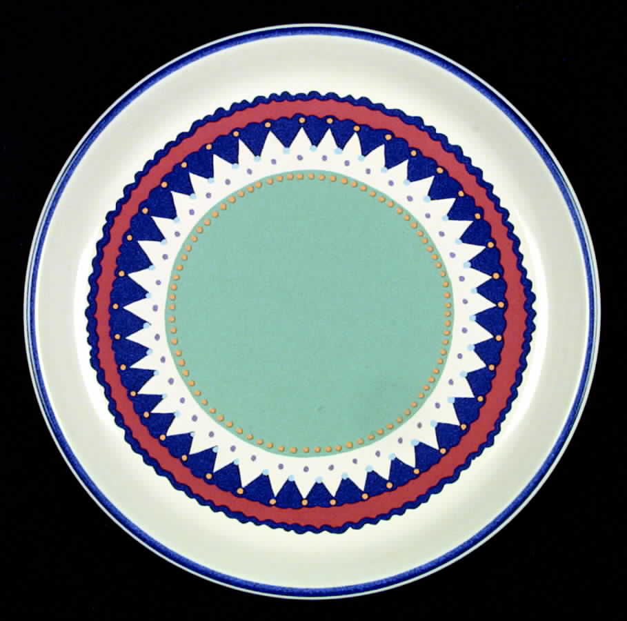 Carnival Dinner Plate by Dansk-1