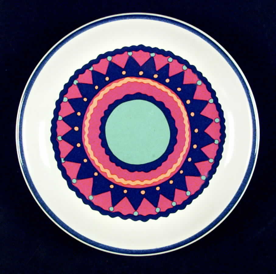 Carnival Salad Plate by Dansk-1