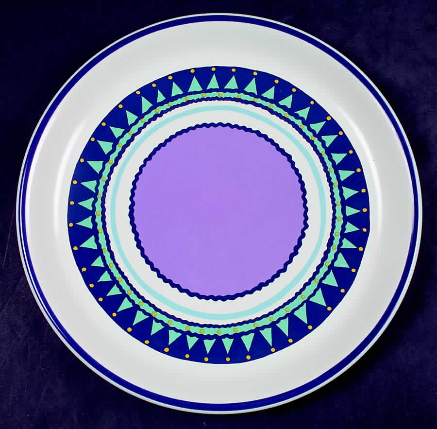 Carnival 12" Chop Plate (Round Platter) by Dansk-1