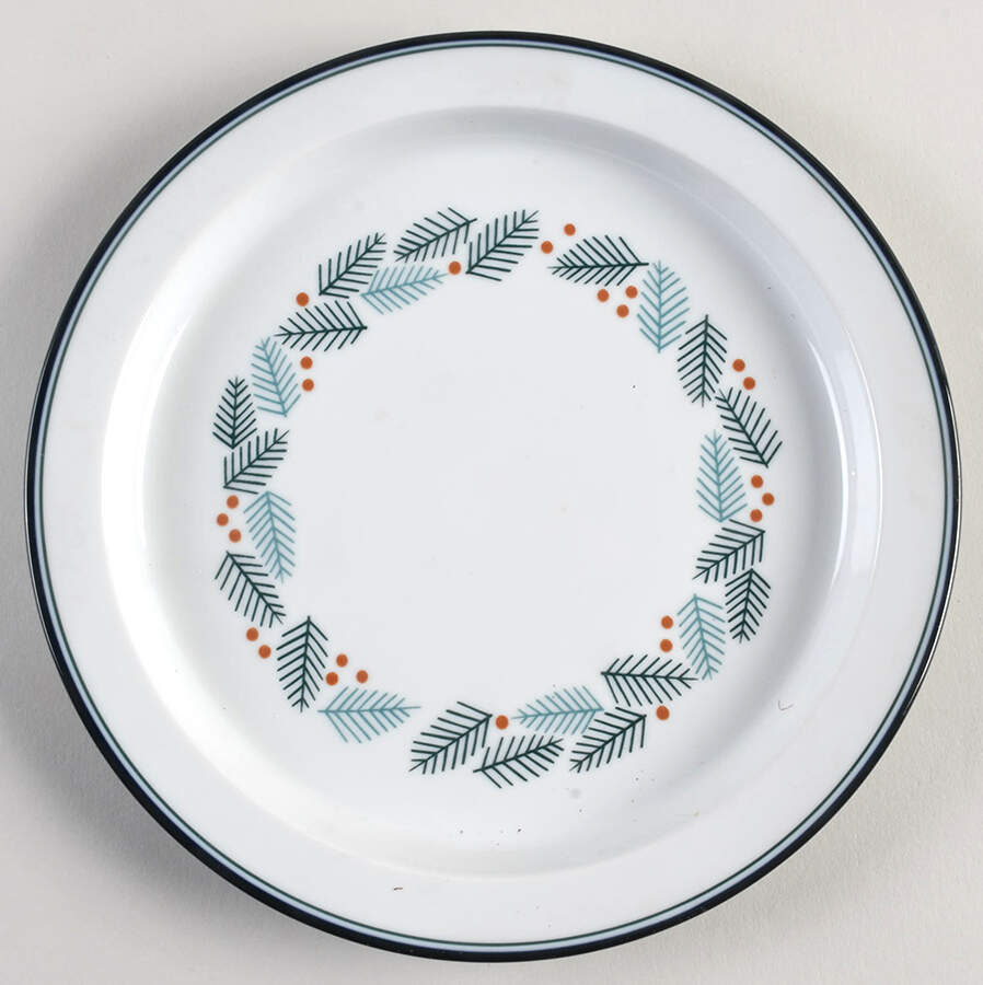 Christmas Salad Plate by Dansk-1