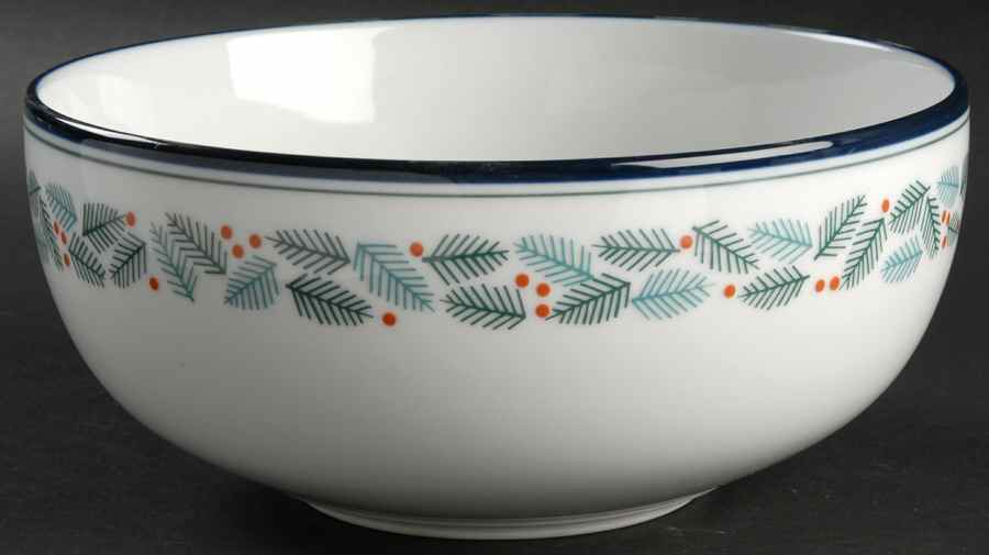 Christmas 8" Salad Serving Bowl by Dansk-1