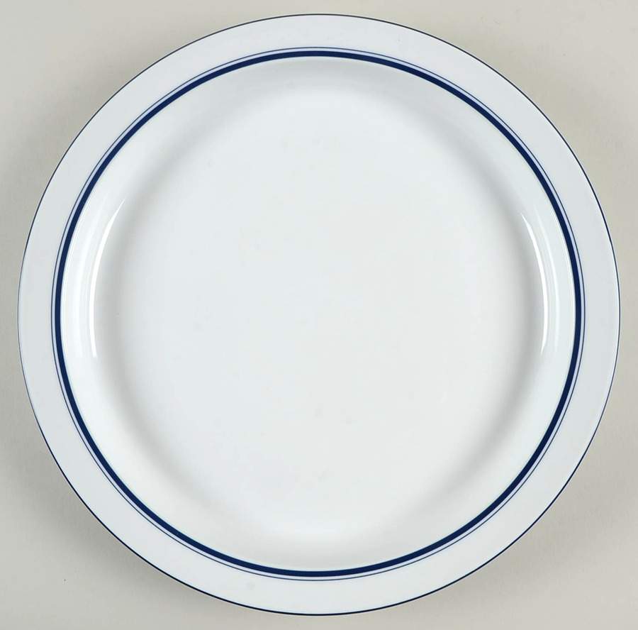 Christianshavn Blue 12" Chop Plate (Round Platter) by Dansk-1