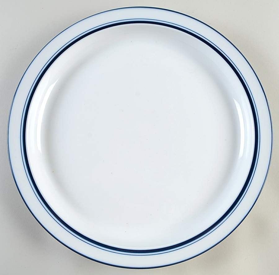 Christianshavn Blue 13" Chop Plate (Round Platter) by Dansk-1