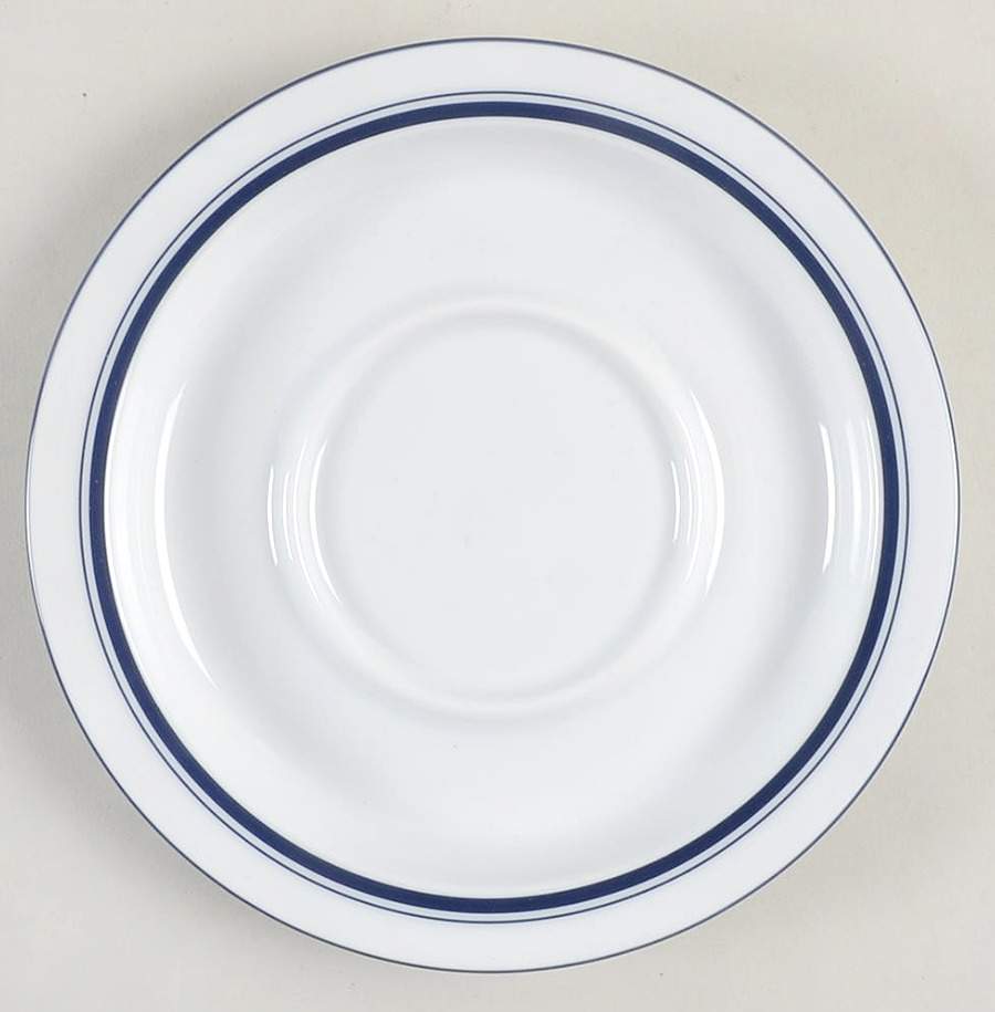 Christianshavn Blue Saucer for Flat Cup by Dansk-1