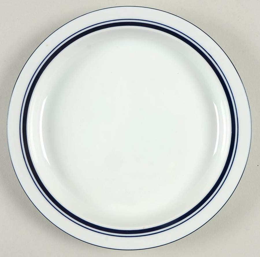 Christianshavn Blue Bread & Butter Plate by Dansk-1