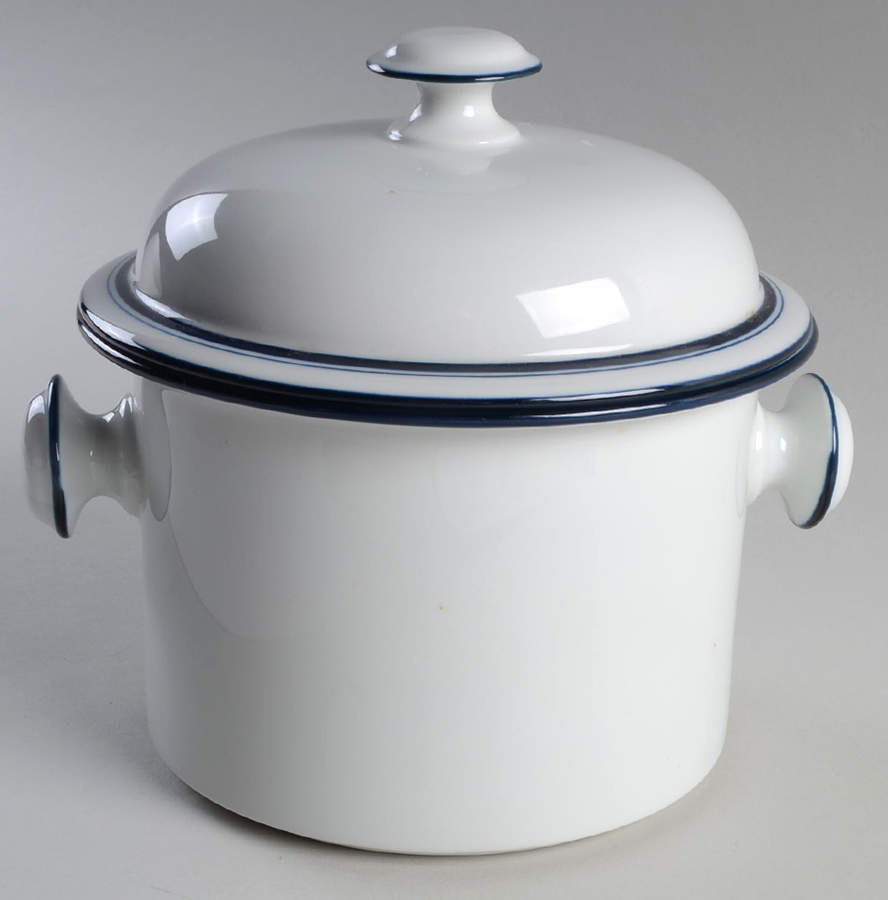 Christianshavn Blue 1.75 Qt Round Covered Casserole by Dansk-1