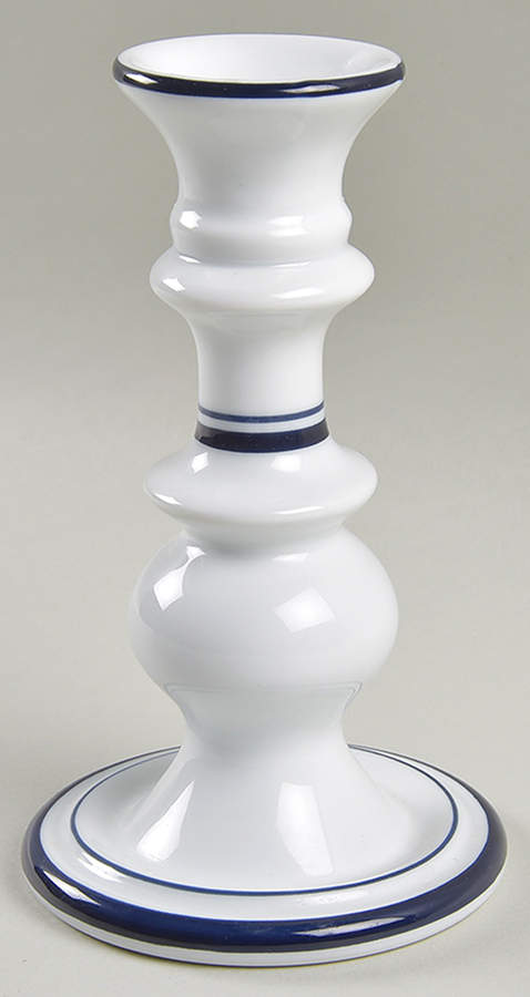 Christianshavn Blue 6" Candlestick by Dansk-1
