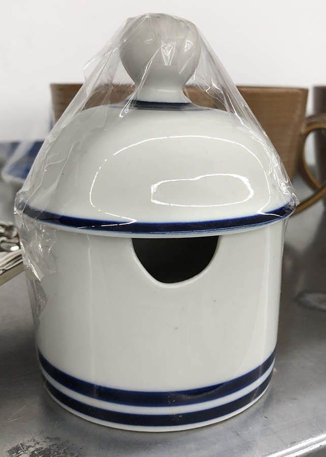 Christianshavn Blue Jam/Jelly & Lid by Dansk-1
