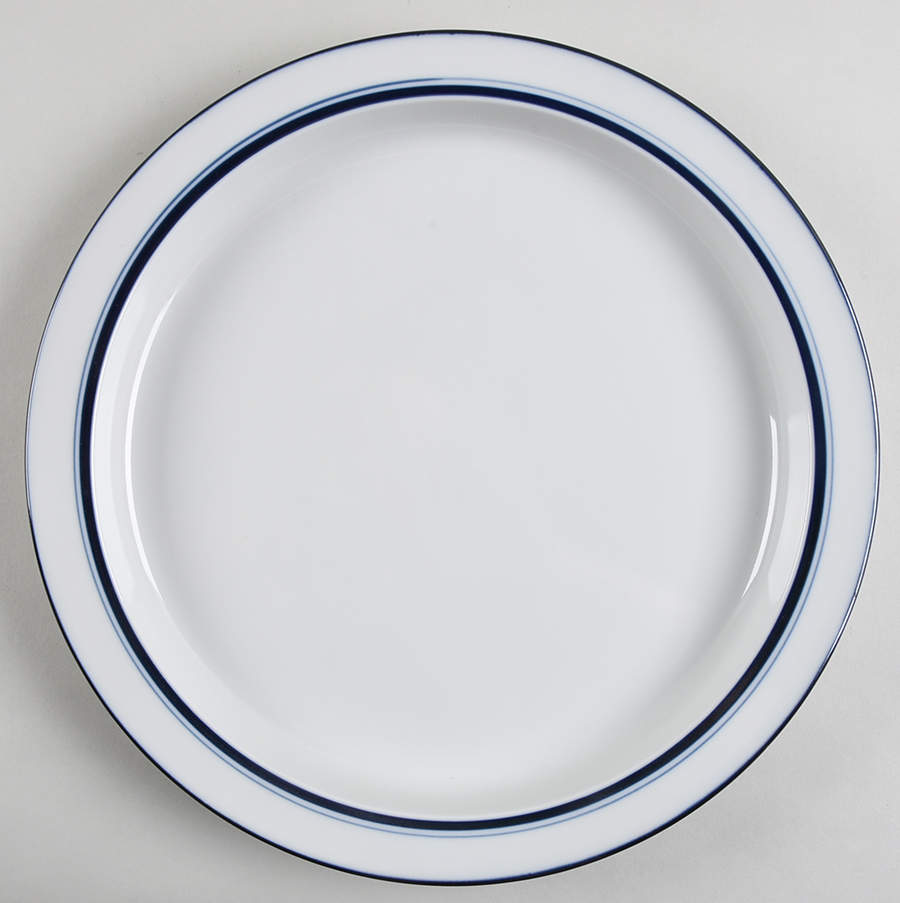 Christianshavn Blue 13" Chop Plate (Round Platter) by Dansk-1