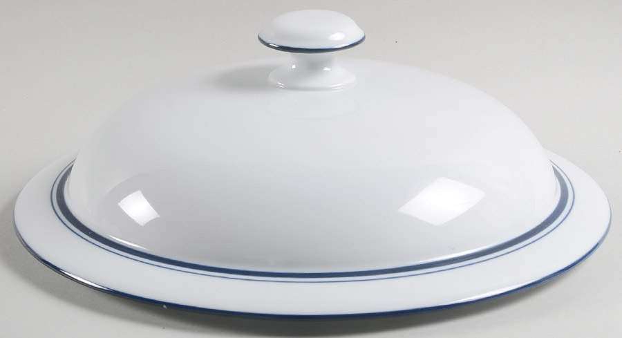 Christianshavn Blue Lid for 3 Quart Round Casserole by Dansk-1