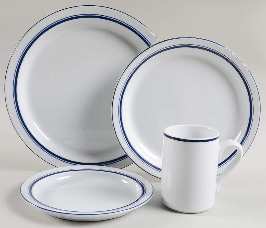 Christianshavn Blue 32  Piece Estate Set by Dansk-1