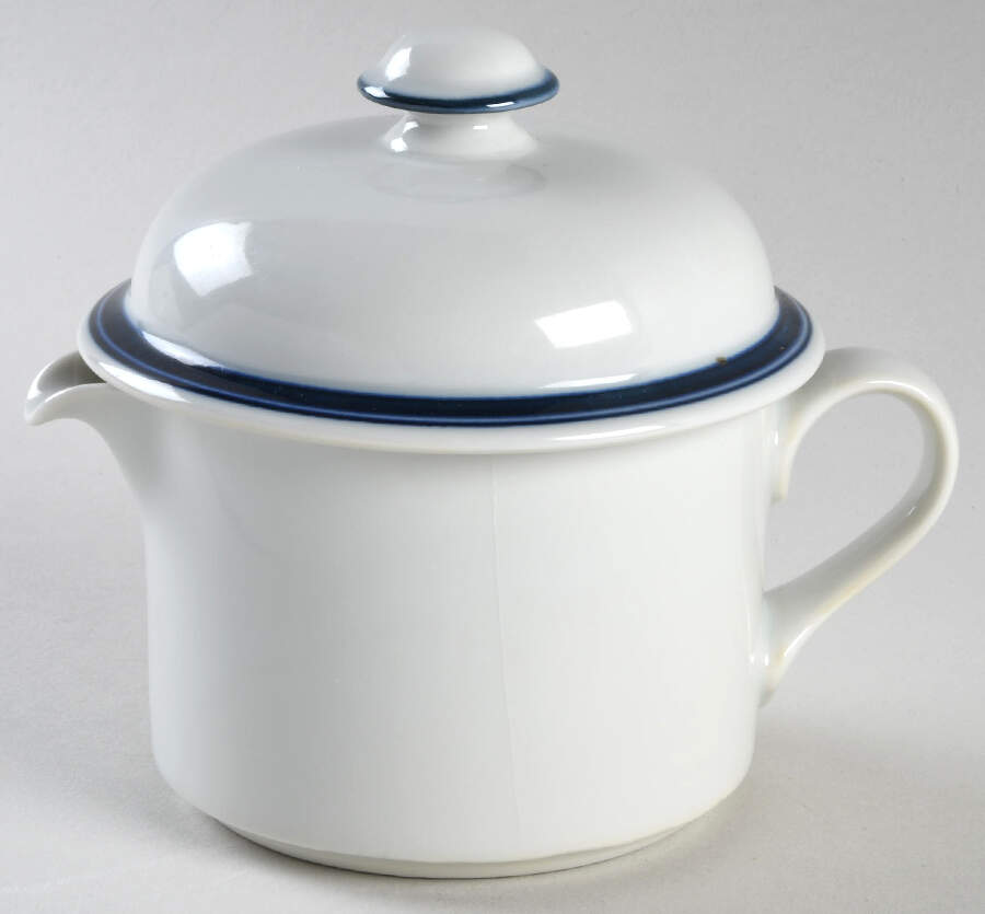 Christianshavn Blue Creamer & Lid by Dansk-1