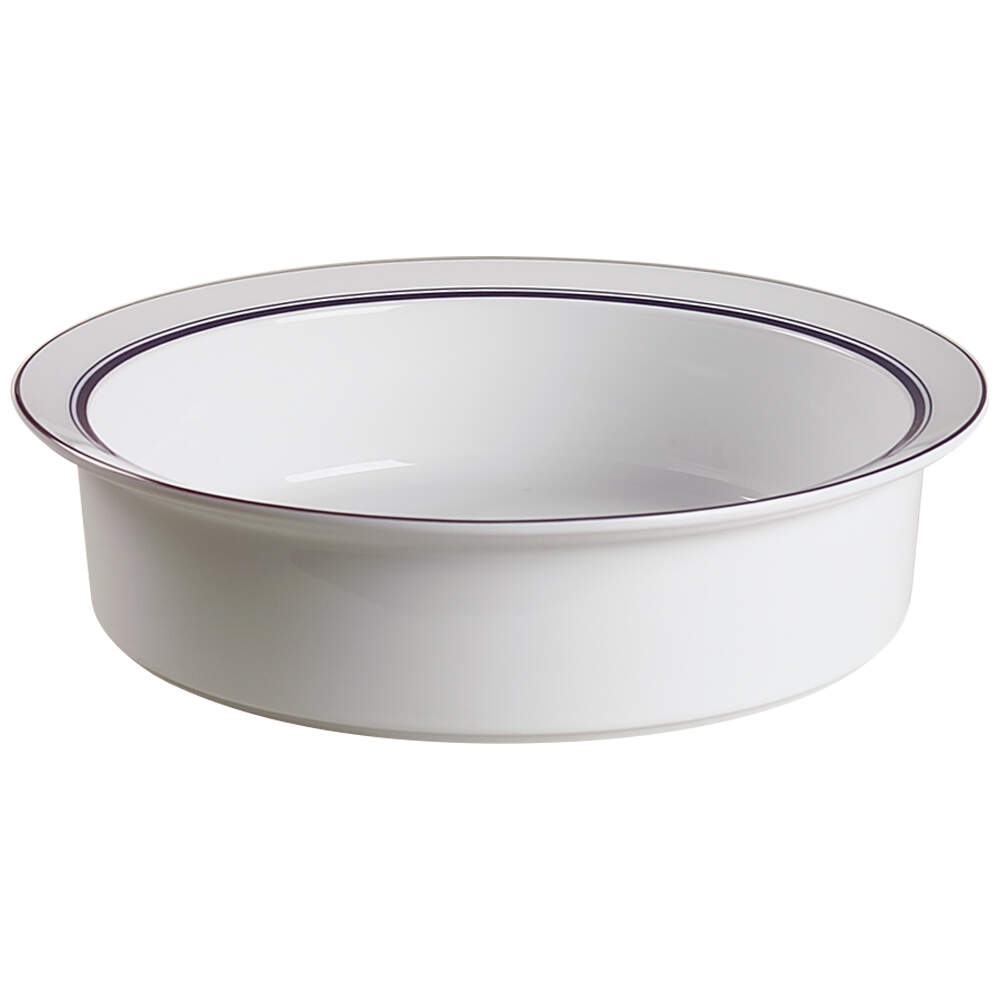 Christianshavn Blue 11" Round Vegetable Bowl by Dansk-1