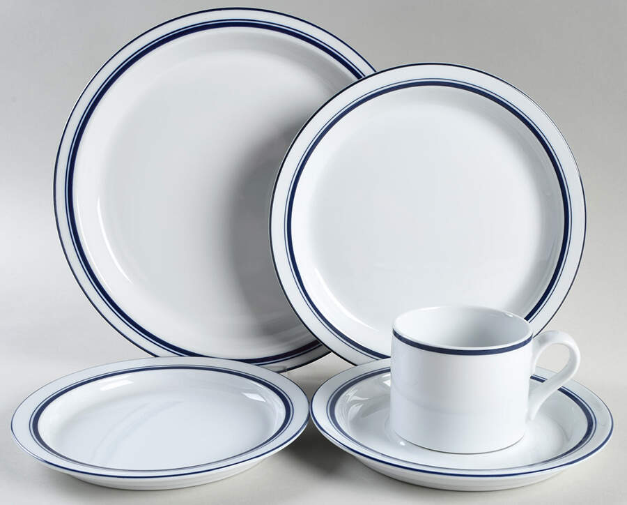 Christianshavn Blue 40  Piece Estate Set by Dansk-1