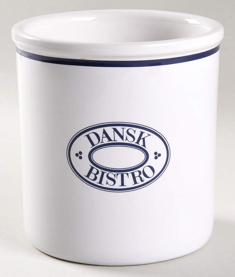 Christianshavn Blue Medium Canister No Lid by Dansk-1