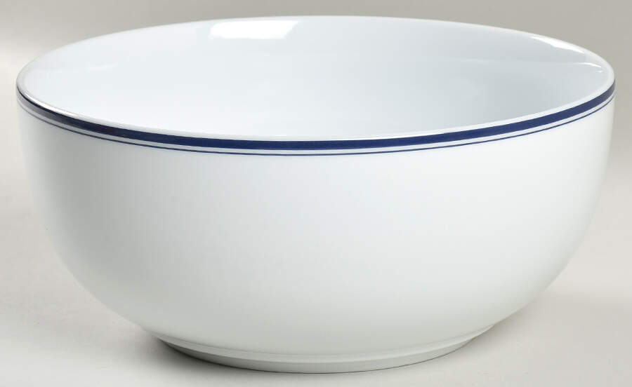 Christianshavn Blue 8" Salad Serving Bowl by Dansk-1