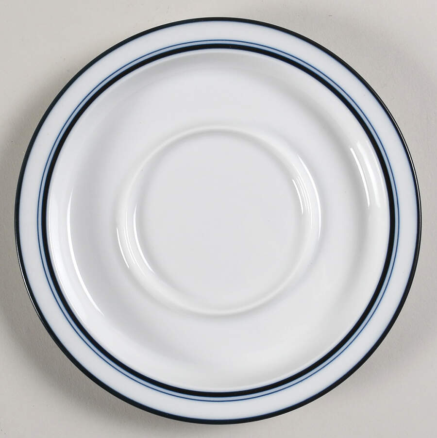 Christianshavn Blue Saucer for Flat Cup by Dansk-1