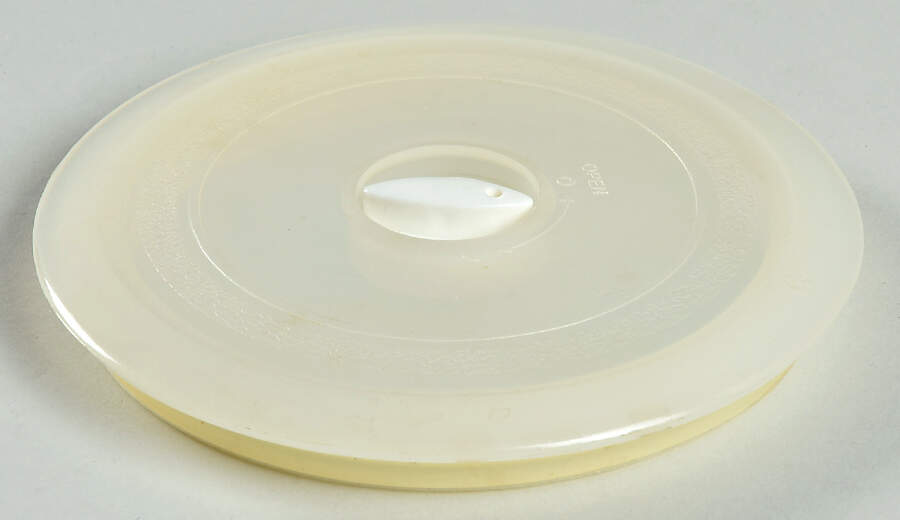 Christianshavn Blue Plastic Lid for 5" Ceramic Storage Bowl by Dansk-1