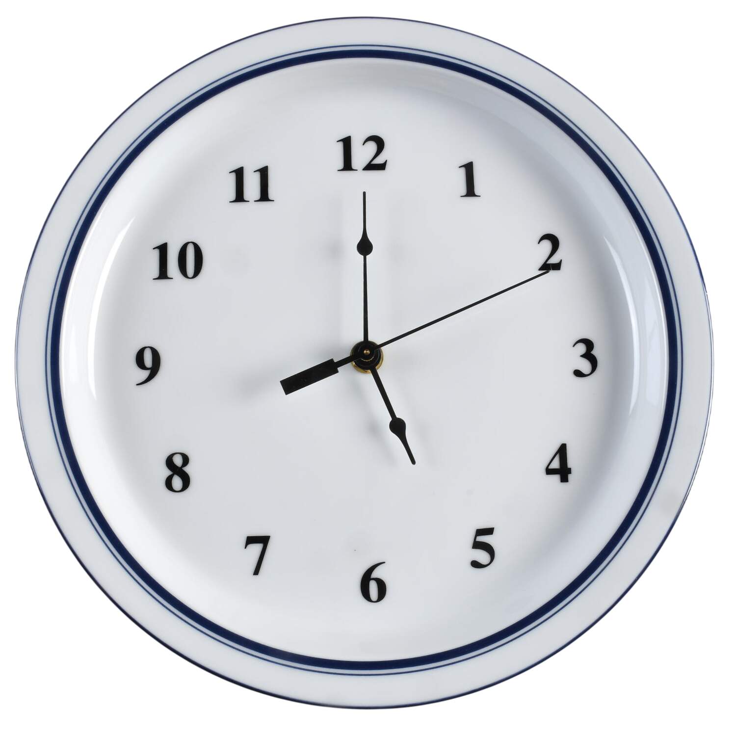 Christianshavn Blue 1-2" depth  Clock Plate HC by Dansk-1